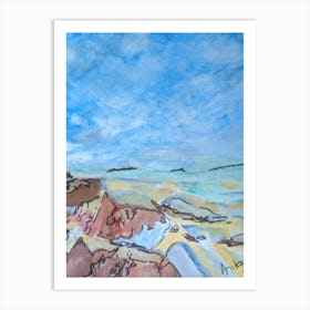 Rocky Shore Art Print