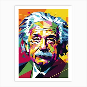 Albert Einstein Art Print