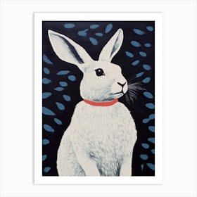 White Rabbit Art Print