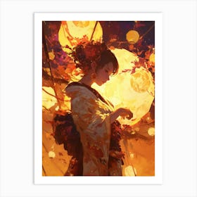 Kimono 2 Art Print