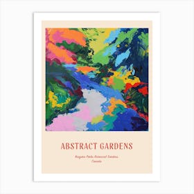 Colourful Gardens Niagara Parks Botanical Gardens Canada 2 Red Poster Art Print