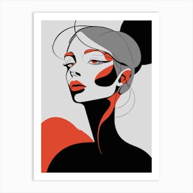 Aesthetic Portrait 02 Art Print