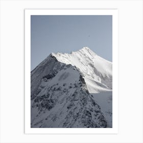 Snowy Mountain 7 Art Print
