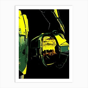 Halo Master Chief 1 Art Print