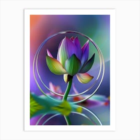 Lotus Flower 107 Art Print