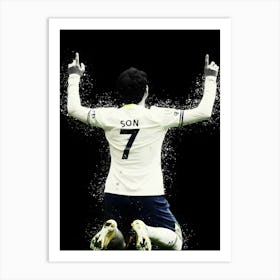 Son Heung Min1 Art Print