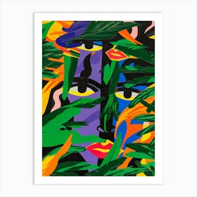 'The Face Of The Jungle' Art Print