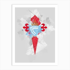 Celta Vigo 2 Art Print