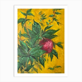 Apple Tree -Reggaepainting Acrylic Painting Art Print