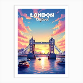 London Vintage Art V 05 Art Print