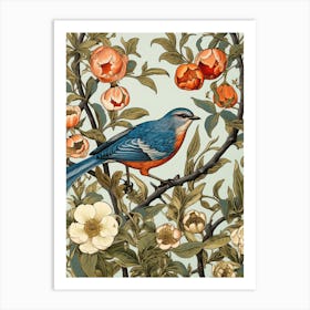 Blue Bird 1 Art Print