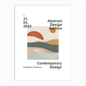 Abstract Design Archive Poster 38 Art Print