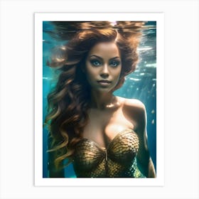 Mermaid-Reimagined 50 Art Print