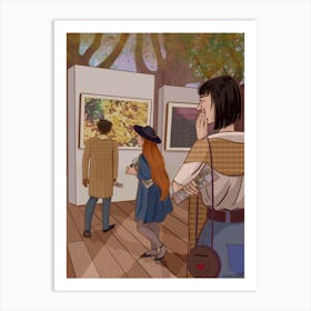 Gallery Autumn Exhibition Big City Life Art Print