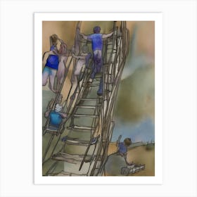 Stairway To Heaven 3 Art Print