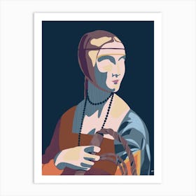 Lady With A Whip Art Print