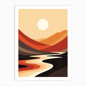 Landscape Painting Art Print