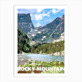 Rocky Mountain, National Park, Nature, USA, Wall Print, Art Print
