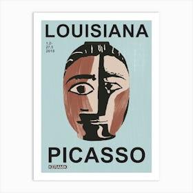 Louisiana Picasso Art Print