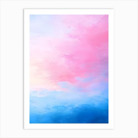 Abstract Watercolor Background Art Print