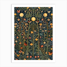 William Morris Flora And Fauna 18 Art Print