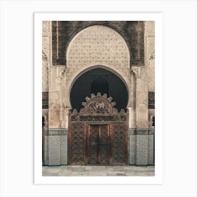 Landscapes Raw 19 Fez (Morocco) Art Print