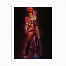 Spirit Of David Bowie Art Print