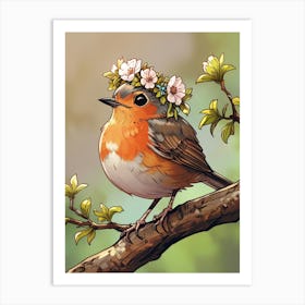 Robin Art Print