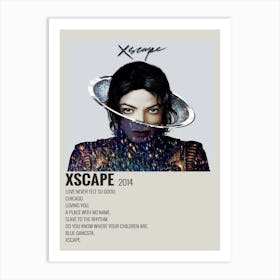 Xscape 2014 Poster 1 Art Print