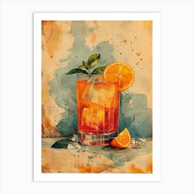 Aperol Spritz Art Print 28 Art Print