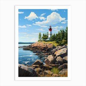 Lighthouse 6 Art Print