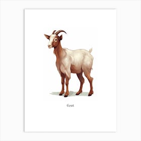 Goat Kids Animal Poster Art Print