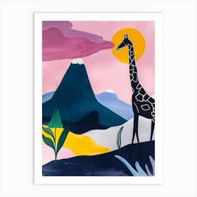 Giraffe 99 Art Print