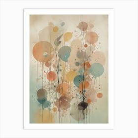 Abstract Watercolor Painting 43 Art Print