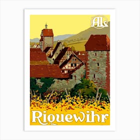 Riquewihr, France Art Print