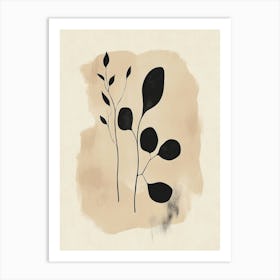 Leaves And Branches Art Print