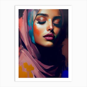 Modest Visions Veiled In Vibrance 20 Art Print