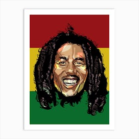 Bob Marley Art Print