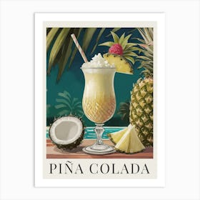 Pina Colada Art Print