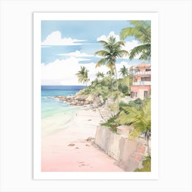 Playa Paraiso, Tulum Mexico 4 Art Print