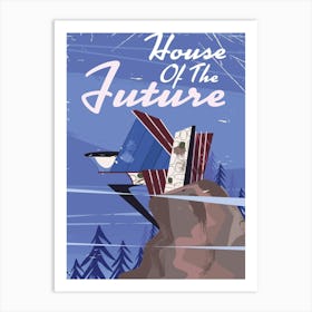 1950s House Of The Future Art Print
