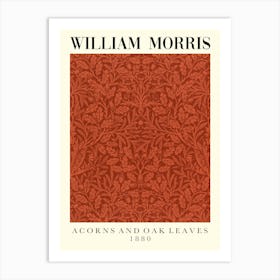 William Morris Acorns And Oak Leaves Art Print