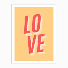 Love 3 Art Print