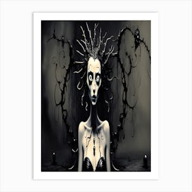 The Shroud of Darkness Art Print