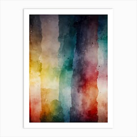 Abstract Watercolor Painting 36 Art Print