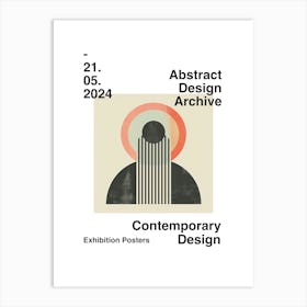 Abstract Design Archive Poster 11 Art Print