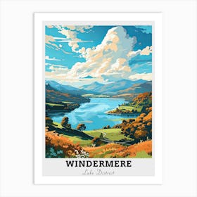 Windermere Travel Art Print