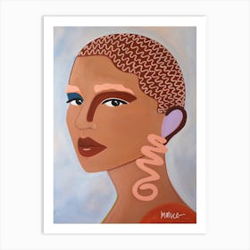 mmvce portrait 4 Art Print