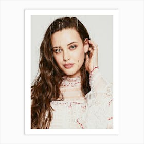 Katherine Langford Celebrity Art Print