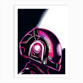Daft Punk 2 Art Print